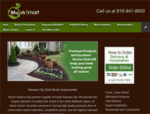 Tablet Screenshot of mulchsmartkc.com